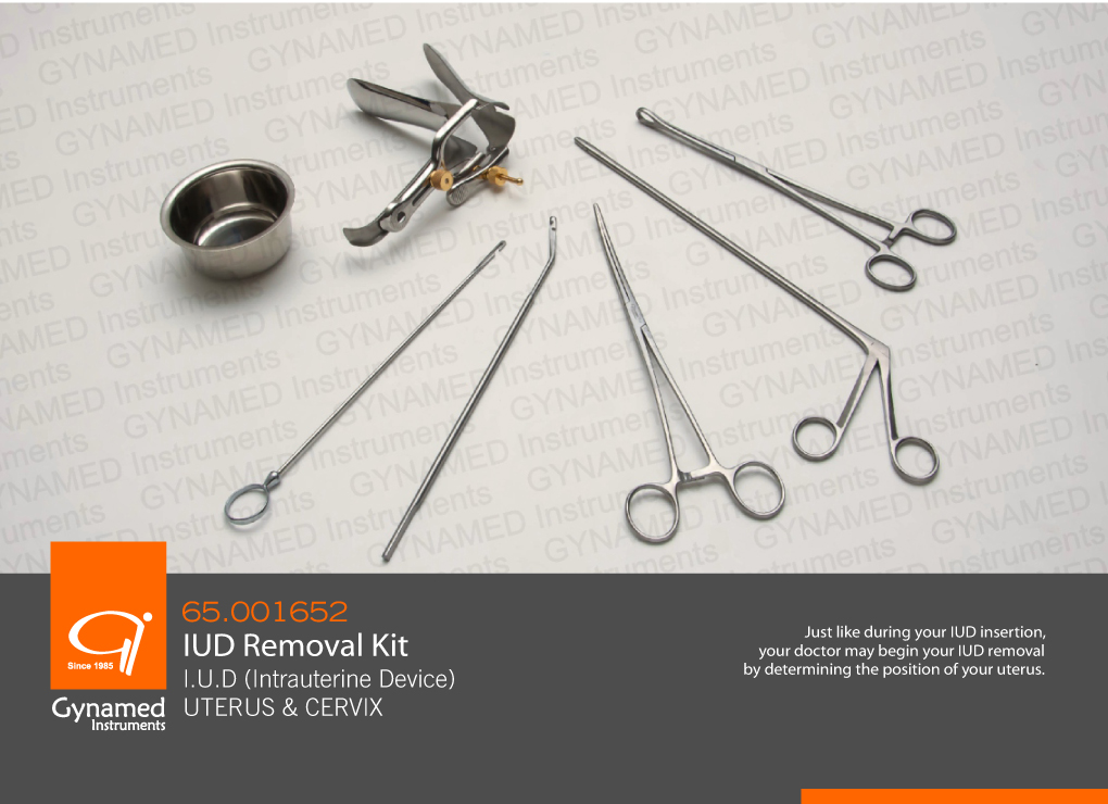 GYNAMED IUD Removal Kit,