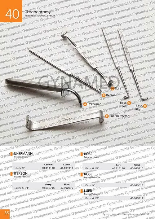 ITERSON Tracheal Retractor,