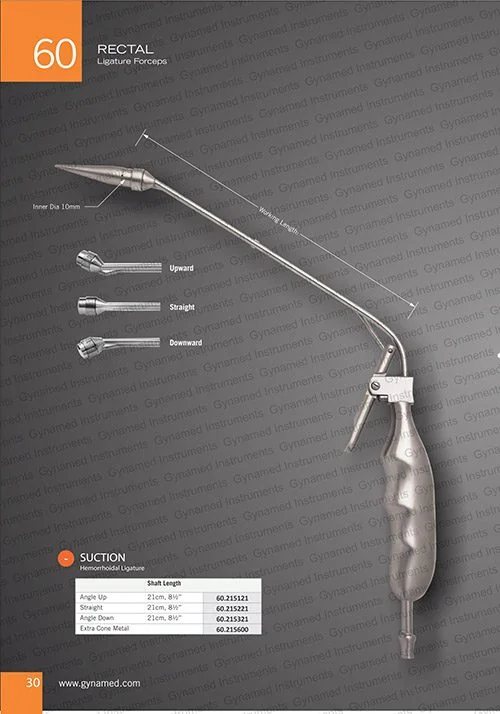 Suction Hemorrhoidal Ligature