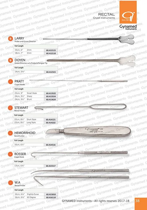 DOYEN Grove Director, w/o Probe & Tongue Tip,
