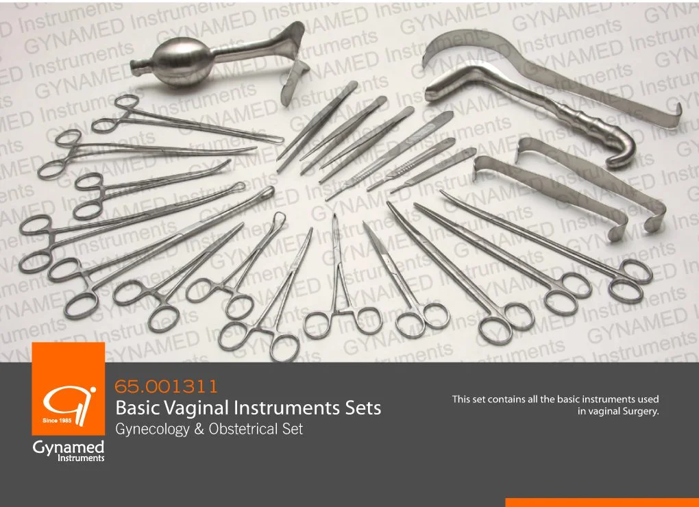 GYNAMED Basic Vaginal Instruments Sets
