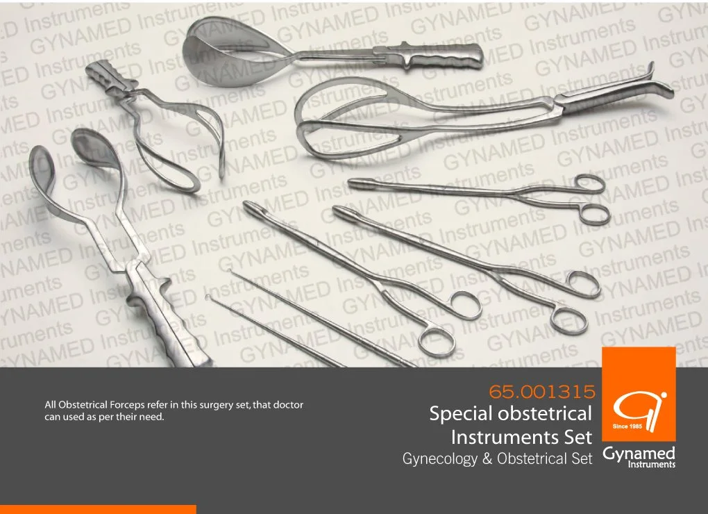 GYNAMED Special Obstetrical Instruments Set