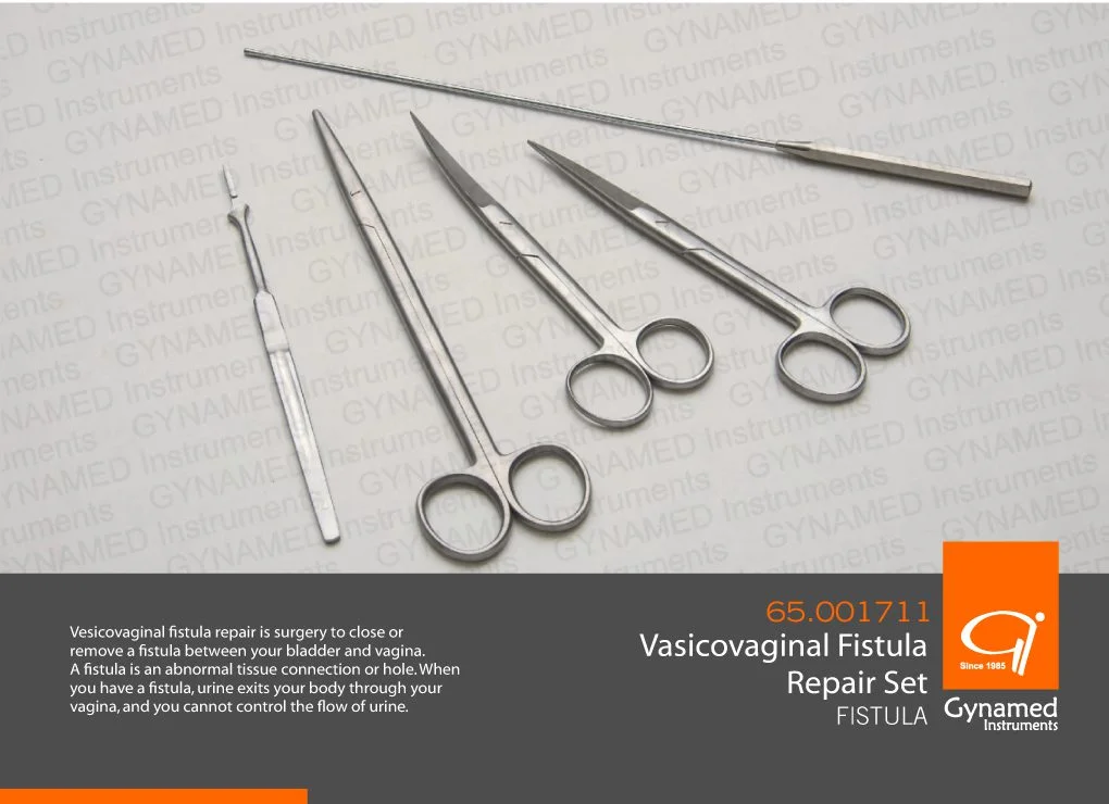 GYNAMED Vasicovaginal Fistula Repair Set,
