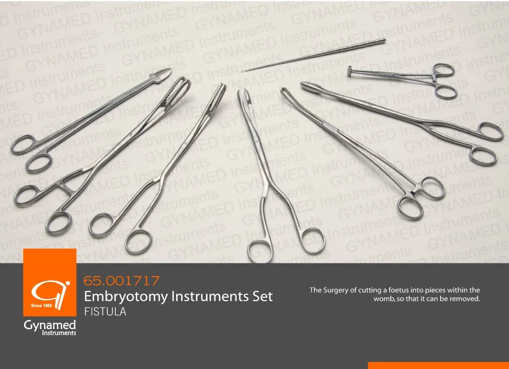 GYNAMED Embryotomy Instruments Set,
